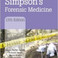 دانلود کتاب پزشکی قانونی سیمپسون<br>Simpson's Forensic Medicine, 13ed
