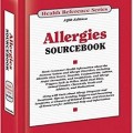 دانلود کتاب مرجع آلرژی ها<br>Allergies Sourcebook (Health Reference), 5ed