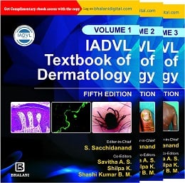 دانلود کتاب درماتولوژی IADVL (3 جلدی) IADVL Textbook Of Dermatology, 3-Vol, 5ed