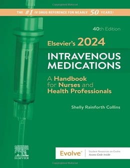 دانلود کتاب Elsevier’s 2024 Intravenous Medications, 40ed