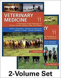 دانلود کتاب Veterinary Medicine: A textbook of the diseases of catt