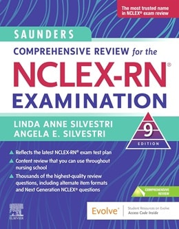 دانلود کتاب Saunders Comprehensive Review for the NCLEX-RN® Examination, 9ed