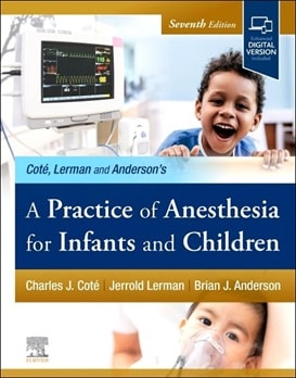 دانلود کتاب A Practice of Anesthesia for Infants and Children 7th Edition