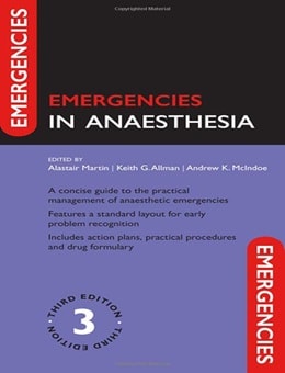 دانلود کتاب Emergencies in Anaesthesia, 3ed