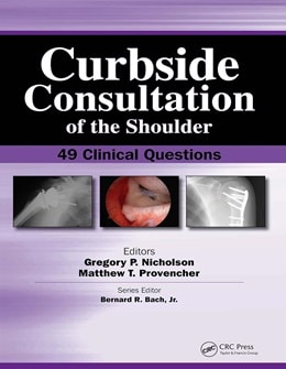 دانلود کتاب Curbside Consultation of the Shoulder: 49 Clinical Questions, 1ed