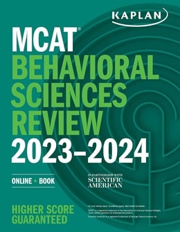 دانلود کتاب MCAT Behavioral Sciences Review 2023-2024