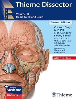 دانلود کتاب Thieme Dissector Volume 3: Head, Neck and Brain 2nd Edition