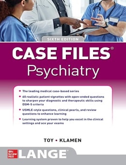 دانلود کتاب Case Files Psychiatry 6th Edition