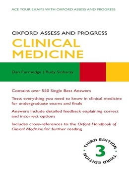 دانلود کتاب Oxford Assess and Progress: Clinical Medicine 3rd Edition