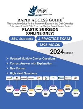 دانلود کتاب Rapid Access Guide Plastic Surgeon Prometric Exam MCQs 2024